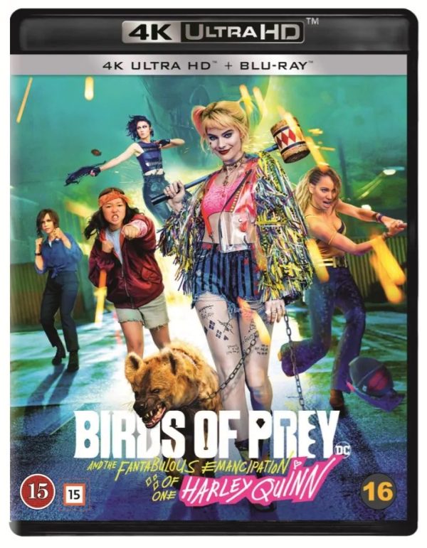 BIRDS OF PREY - 4K ULTRA HD + BLU-RAY BIRDS OF PREY - 4K ULTRA HD + BLU-RAY
